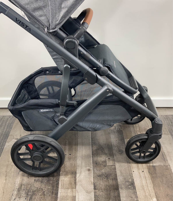 Shop UPPAbaby VISTA V2 Stroller, 2021, Greyson (Charcoal Melange) at Goodbuygears