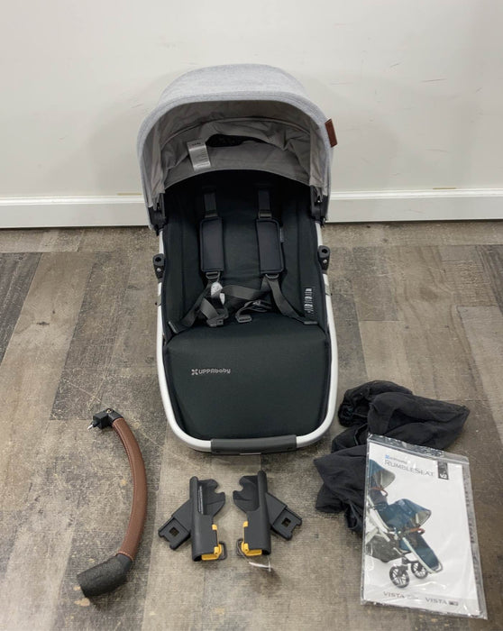 Shop UPPAbaby VISTA RumbleSeat V2, 2015+, 2021, Stella (Grey Brushed Melange) at Goodbuygears