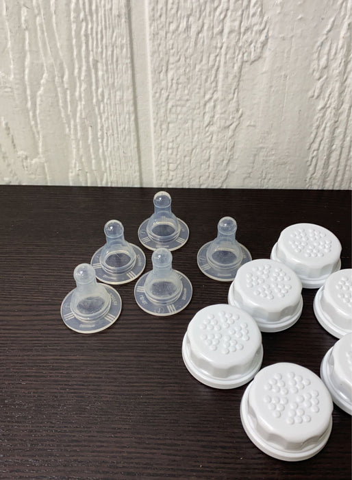 secondhand BUNDLE Lifefactory, Caps and Nipples
