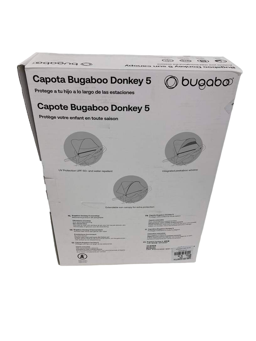 Shop Bugaboo Donkey 5 Sun Canopy, Misty White at Goodbuygears