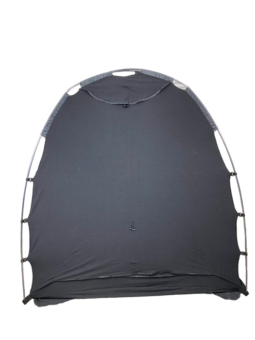 Shop SlumberPod 3.0 Sleep Canopy with Fan, Black with Gray Accents at Goodbuygears