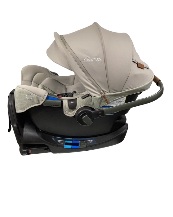 Shop Nuna PIPA rx Infant Car Seat with RELX Base, 2023, Hazelwood at Goodbuygears
