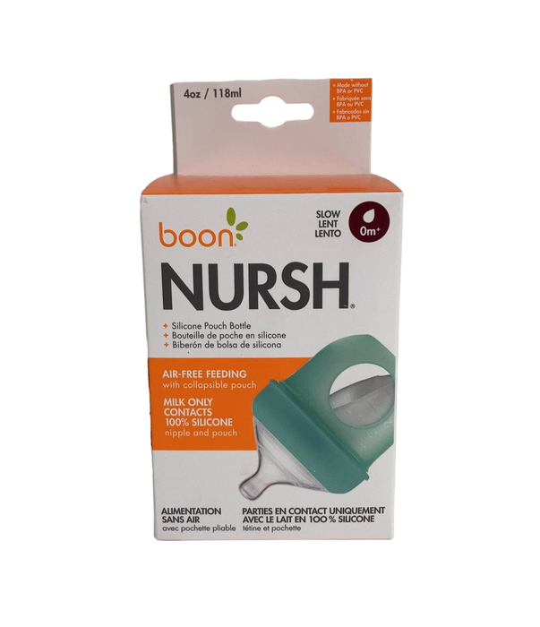 Shop Boon Nursh Bottle, 4oz, Slow, Blue at Goodbuygears