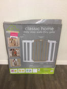 used HomeSafe By Summer Infant Easy Step Walk Through Gate