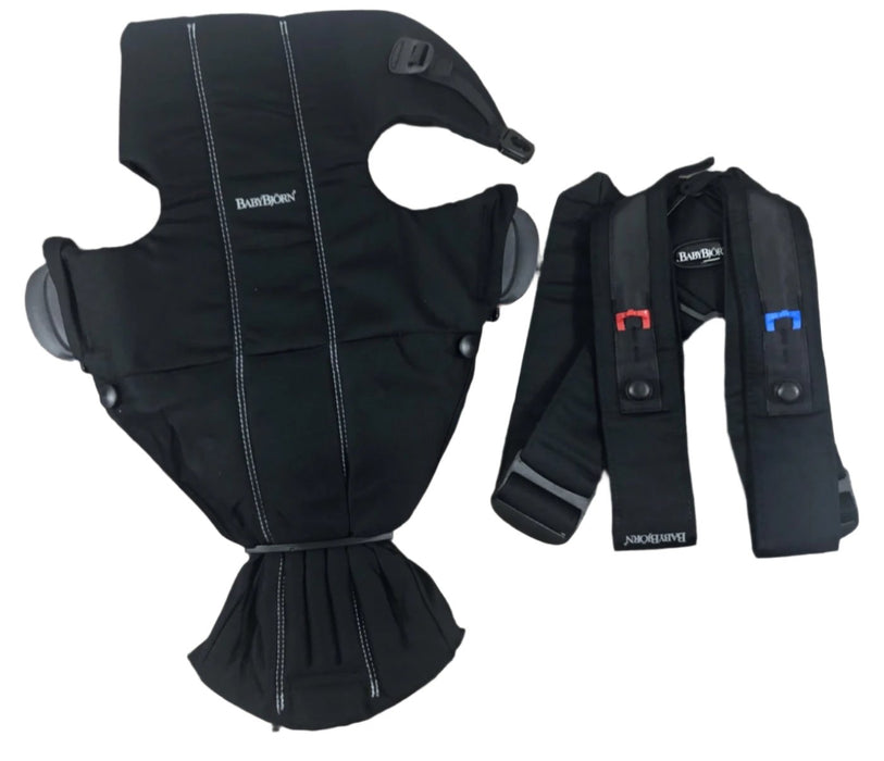 Shop BabyBjorn Baby Carrier Mini, Black Woven at Goodbuygears