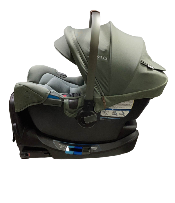 Shop Nuna PIPA rx Infant Car Seat with RELX Base, 2022, Pine at Goodbuygears