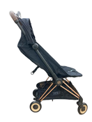 Shop Cybex Coya Stroller, 2023, Sepia Black, Rose Gold at Goodbuygears
