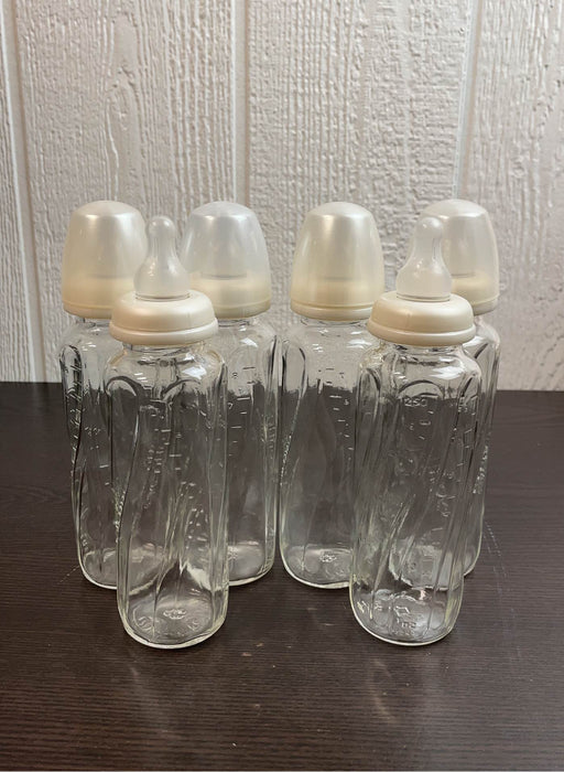 used Evenflo Glass Baby Bottles - 8oz