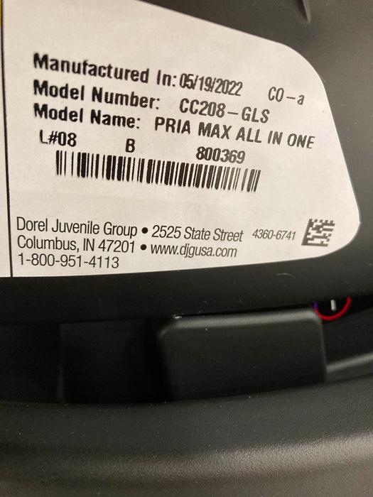 Shop Maxi-Cosi Pria Max All-in-One Convertible Car Seat, 2022, Network Grey at Goodbuygears