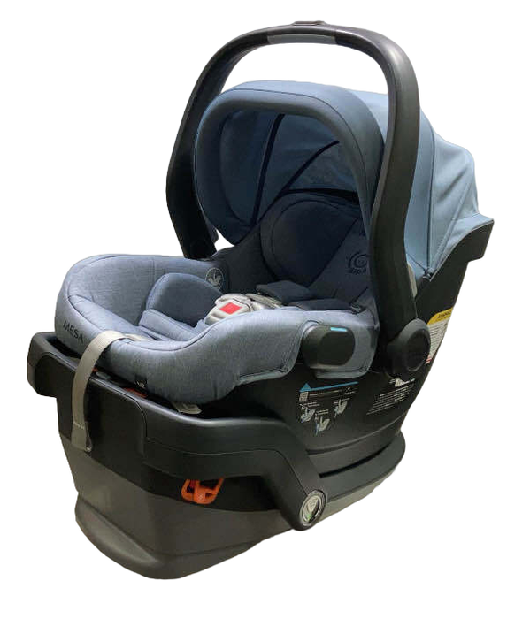 Shop UPPAbaby MESA V2 Infant Car Seat, Gregory (Blue Melange Merino Wool), 2023 at Goodbuygears