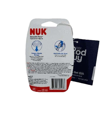 NUK Slow Flow Replacement Nipples