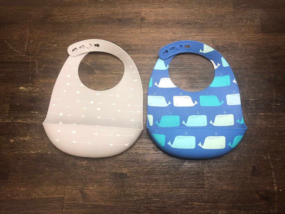 used Cloud Island Silicone Bibs