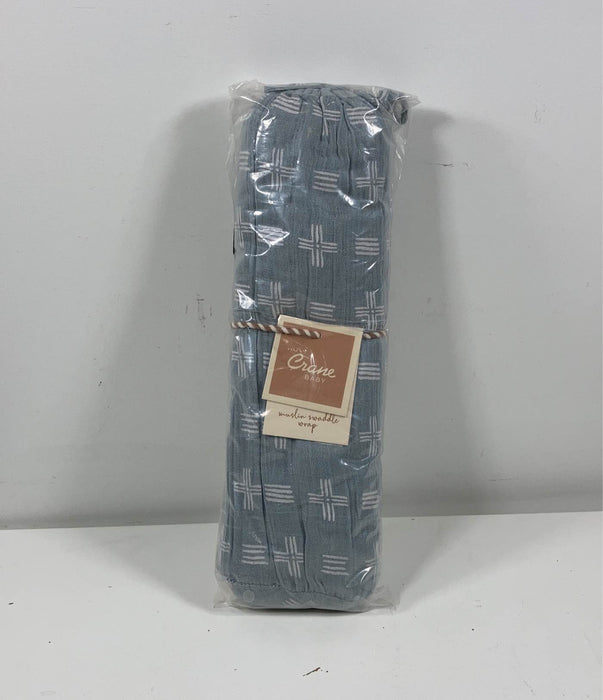 Shop Crane Baby Cotton Muslin Single Swaddle, River Dash at Goodbuygears