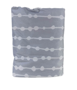 secondhand 4moms Breeze Cotton Bassinet Sheet, Grey Beads