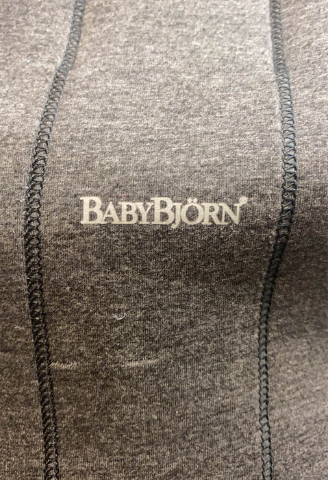 Shop BabyBjorn Baby Carrier Mini, Charcoal Gray 3D Jersey at Goodbuygears