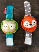 used Infantino Go Gaga! Wrist Rattles
