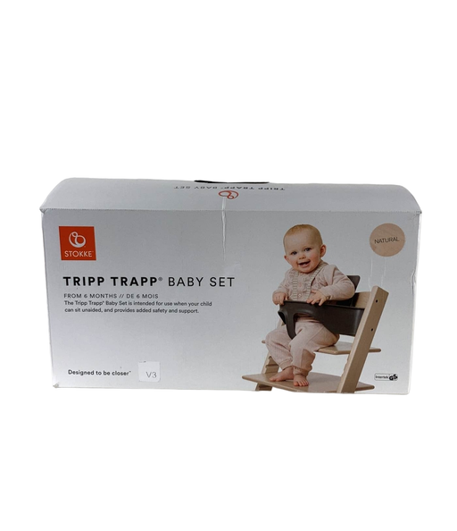 Shop Stokke Tripp Trapp Baby Set, Version 4, Natural at Goodbuygears