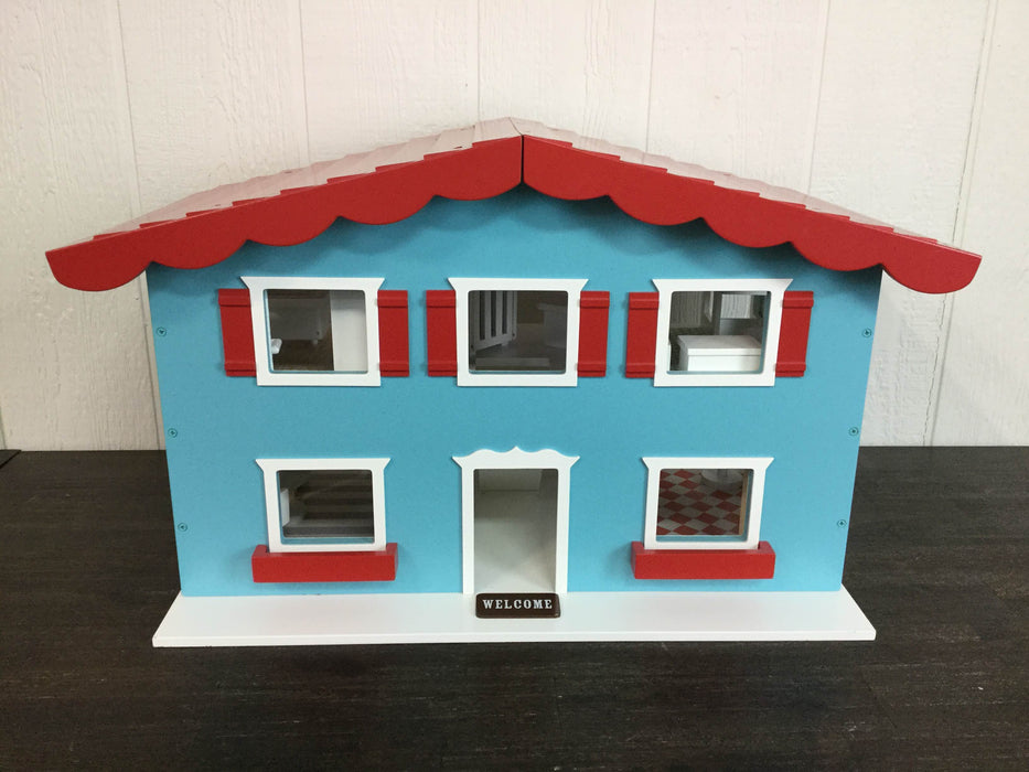 used Land Of Nod Cottage Dollhouse