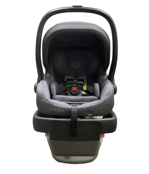 Shop UPPAbaby MESA V2 Infant Car Seat, 2023, Greyson (Charcoal Melange Merino Wool) at Goodbuygears