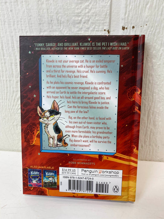 secondhand Klawde: Evil Alien Warlord Cat Book