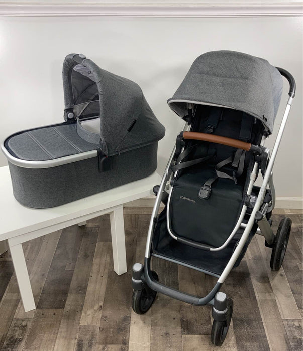 Shop UPPAbaby VISTA V2 Stroller, 2020, Jordan (Charcoal Melange) at Goodbuygears