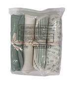 Shop Tiny Kind Burp Cloth 4 Pack, Sage Multi Leaf at Goodbuygears