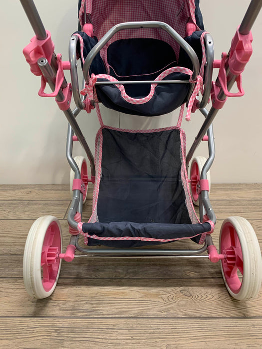 Shop Hauck Classic Julia Navy and Pink Toy Doll Pram at Goodbuygears