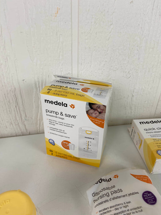 used BUNDLE Medela Accessories