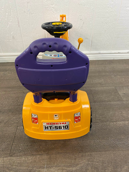 secondhand Poco Divo Digger Scooter, Ride-on Excavator