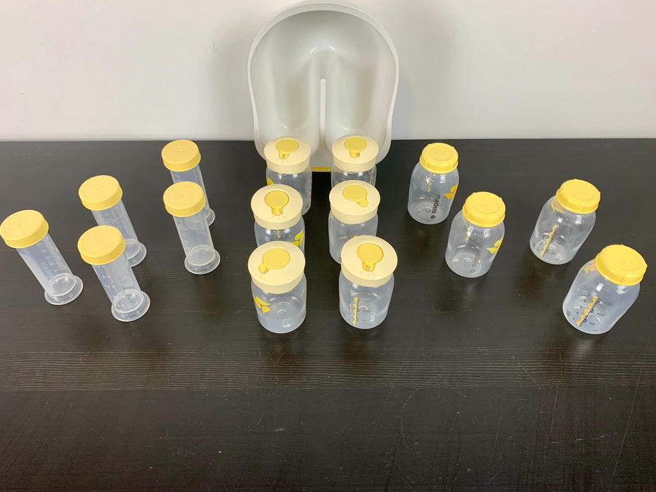 used Medela Breast Pump & Bottles