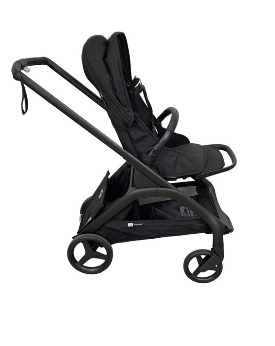Shop Bugaboo Dragonfly Bassinet and Seat Stroller, Midnight Black, Midnight Black, Black, 2023 at Goodbuygears