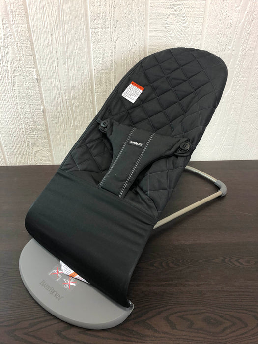 Shop BabyBjorn Bouncer Bliss, Black, Cotton at Goodbuygears