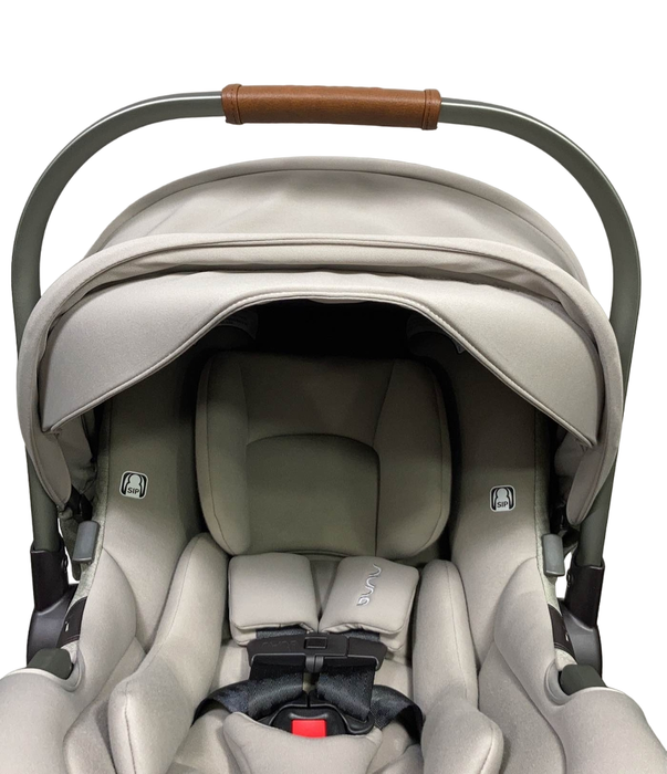 Shop Nuna PIPA rx Infant Car Seat with RELX Base, 2023, Hazelwood at Goodbuygears
