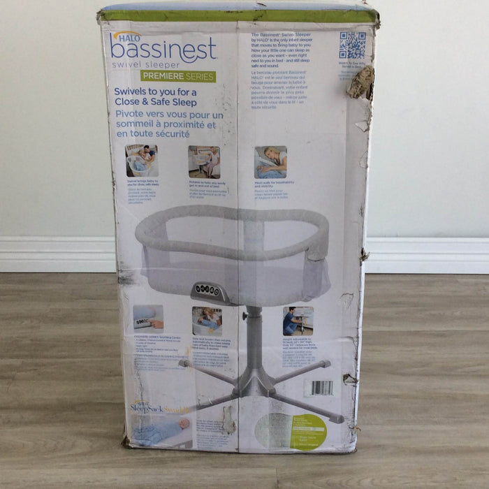 Shop Halo Bassinest Swivel Sleeper- Premiere Series, River Stone/Silver at Goodbuygears
