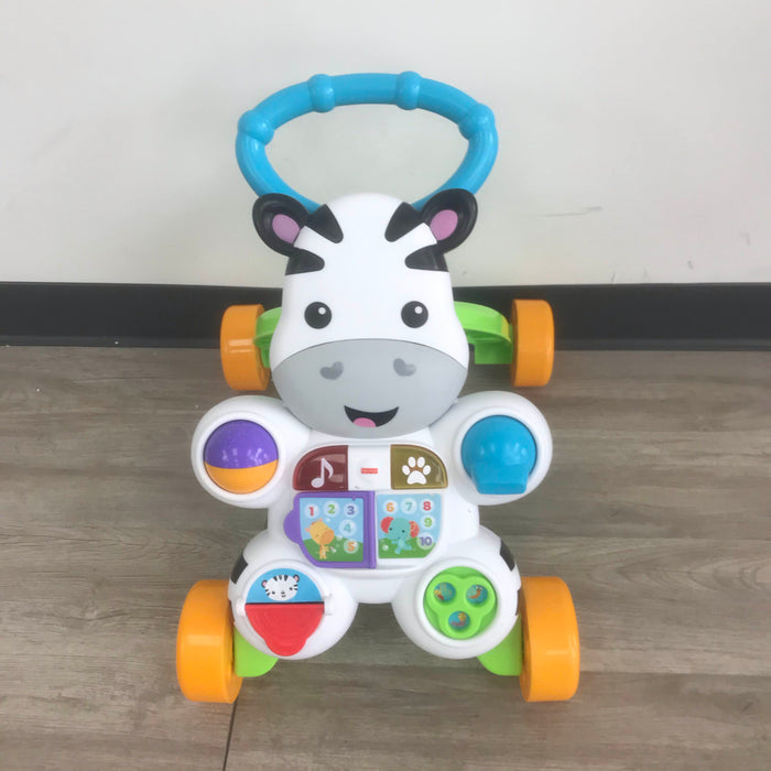 used Fisher Price Learn With Me Zebra Walker