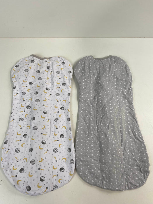 Shop SwaddleMe Arms Free Convertible Pod, 2pk, Stars Moon, Large, 4-6 months at Goodbuygears