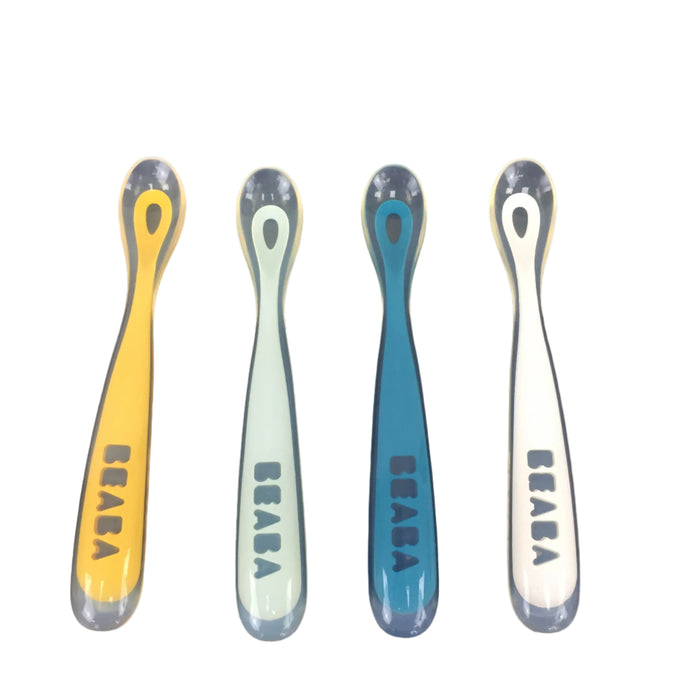 used Beaba First Stage Silicone Spoons