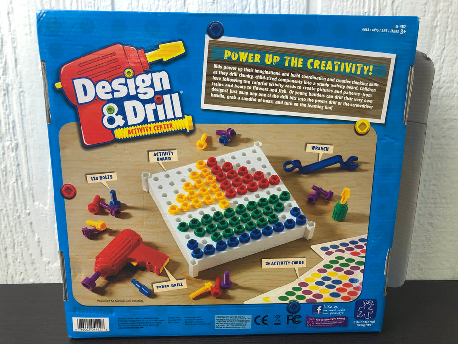 secondhand Educational Insights Design & Drill Activity Center