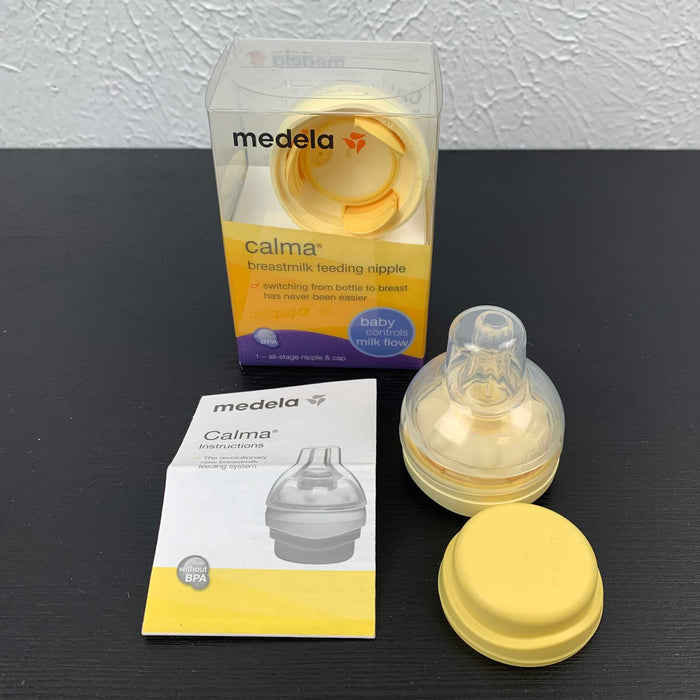 used Medela Calma Breastmilk Nipple