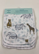 used Aden + Anais Muslin Snap Bibs, 3 Pack, Jungle 