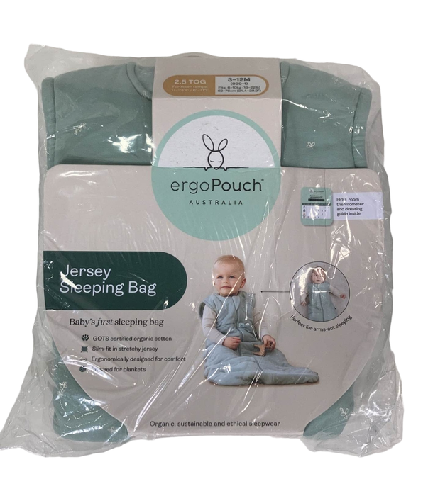 Shop ErgoPouch Jersey Sleeping Bag 2.5 TOG, Sage, 3-12 months at Goodbuygears