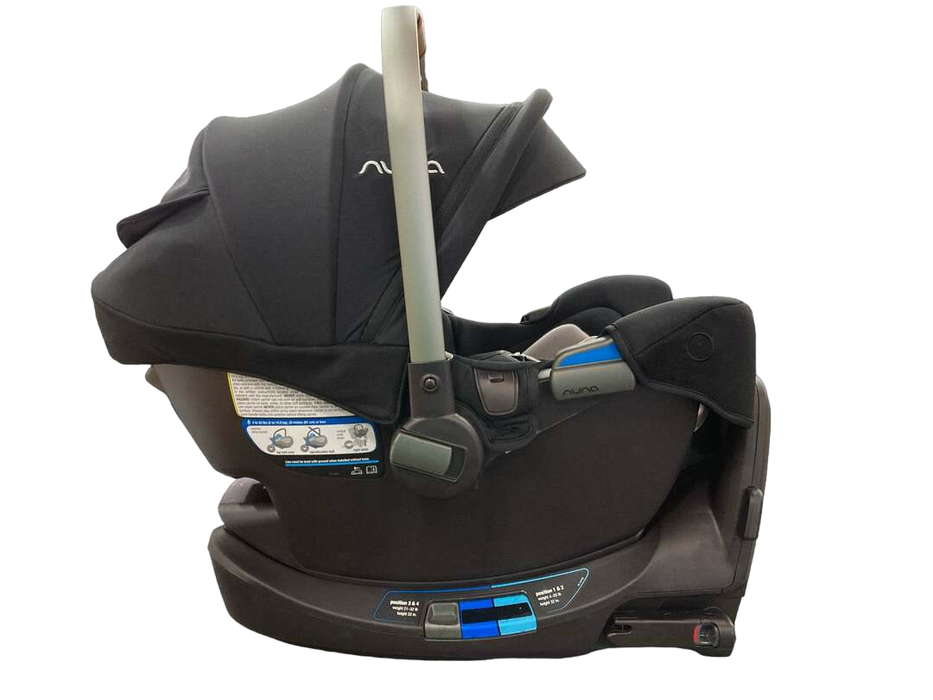 Shop Nuna PIPA rx Infant Car Seat, 2023, Caviar at Goodbuygears