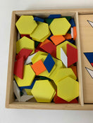 secondhand Melissa & Doug Pattern Blocks And Boards