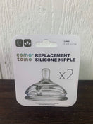 used Comotomo Replacement Nipples Fast Flow