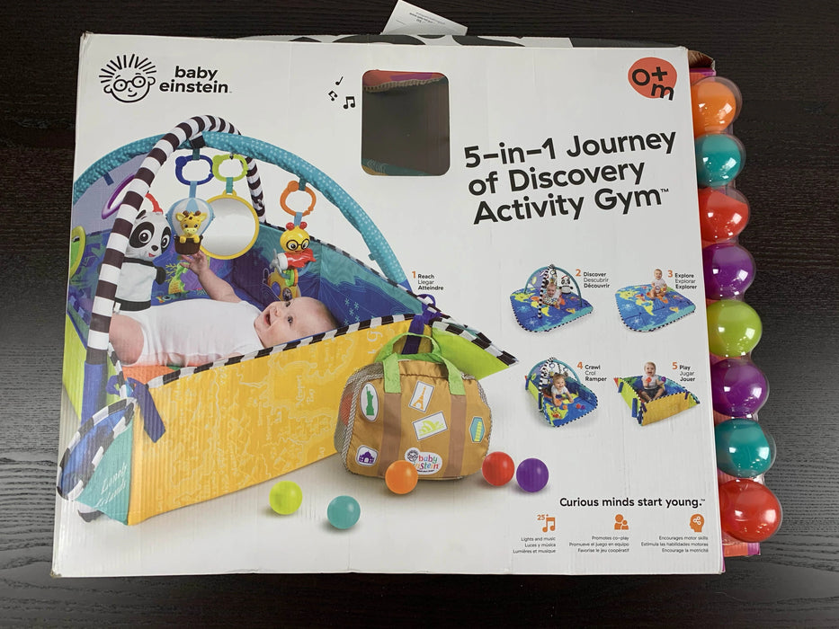used Baby Einstein 5 In 1 Journey Of Discovery Activity Gym