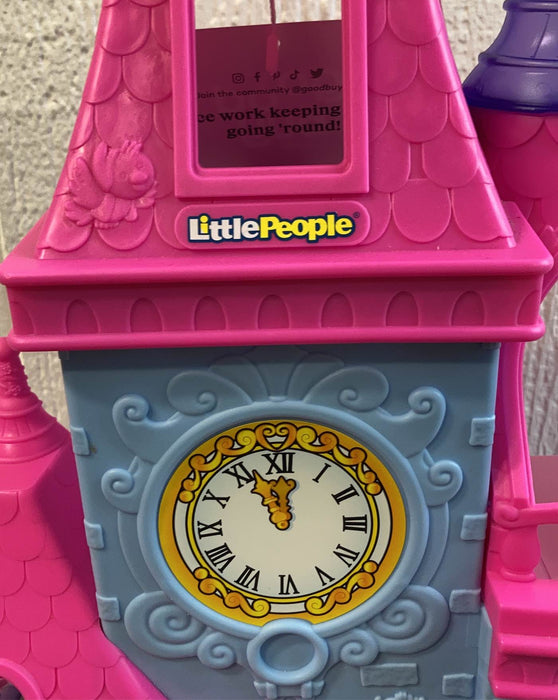 used Fisher Price Little People Disney Princess, Magical Wand Palace