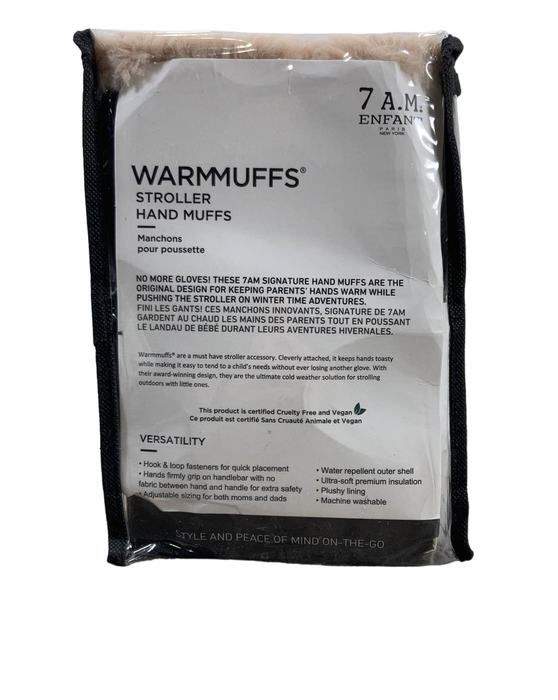 Shop 7 A.M. Enfant Warmmuffs, Black Polar at Goodbuygears