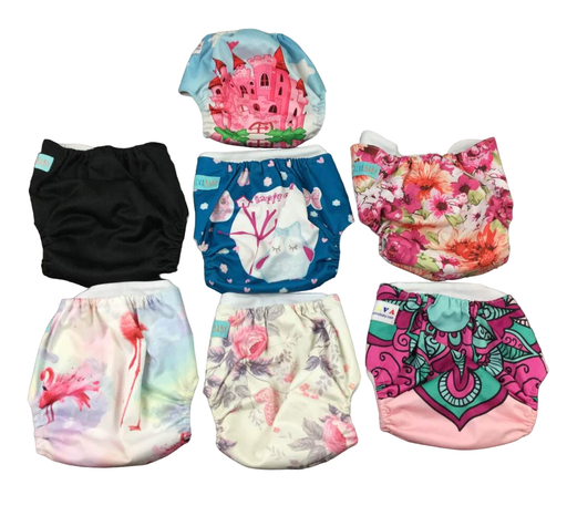 secondhand Alva Baby One Size Adjustable Cloth Diapers