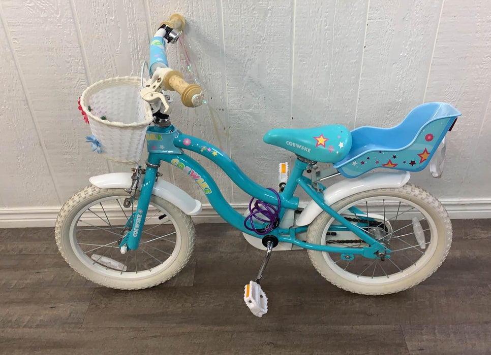 secondhand COEWSKE Kids Bike with Training Wheels 16”