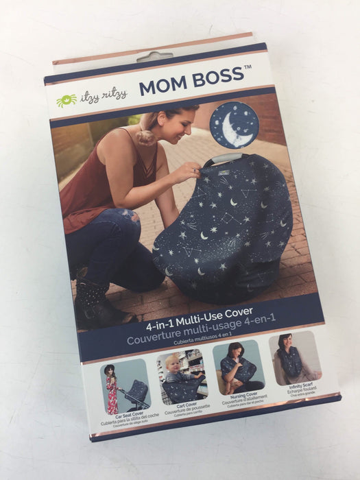 used Itzy Ritzy Mom Boss 4-in-1 Multi-Use Nursing Cover